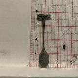 Nend Pioneer Heritage Center Cavalier N.D. Pewter Collectable Souvenir Spoon CL