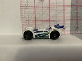 White Mid Drift Hot Wheels Loose Diecast Car 1/64 IQ