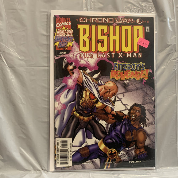 #12 Bishop The Last X-Man Fitzroy's Revenge The Chrono War Part 1 Marvel Comics AN 7480