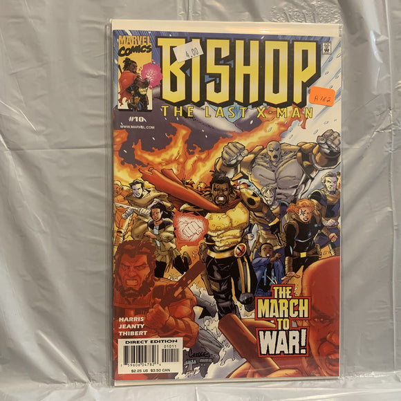 #10 Bishop The Last X-Man The March to War Marvel Comics AN 7482