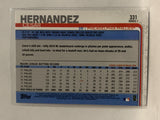 #331 Cesar Hernandez Philadelphia Phillies 2019 Topps Series One Baseball Card