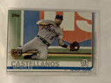 #209 Nicholas Castellanos 150th Detroit Tigers 2019 Topps Series One Baseball Card