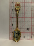 Banff Gondola Lift Alberta Canadian Flag Souvenir Spoon
