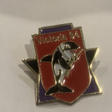 Victoria 1994 Orca Shooting Commonwealth Games Lapel Hat Pin AB