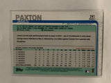 #241 James Paxton Seattle Mariners 2019 Topps Series One Baseball Card