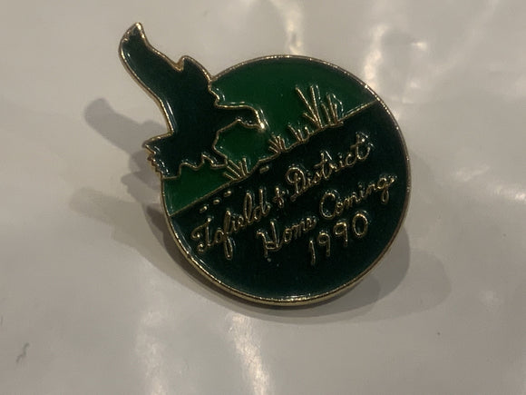 Tofield & District Home Coming 1990 Logo Alberta Lapel Hat Pin