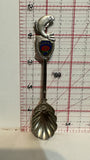 Hawaii Hibiscus Flowwer Fish Souvenir Spoon