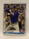 #210 Kris Bryant Chicago Cubs 2019 Topps Series One Baseball Card