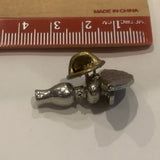 Donalda Alberta Oil Gas Lamp Lapel Hat Pin AB