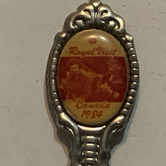 Royal Visit Canada 1984 Collectable Souvenir Spoon CL