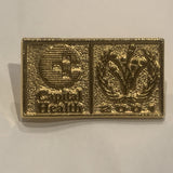 Capital Health 2001 Logo Lapel Hat Pin AB