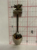 Red Poinsettia Flower Souvenir Spoon