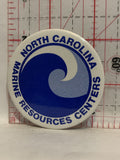 North Carolina Marine Resources Centers Button Pinback