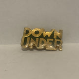 Down Under Lapel Hat Pin