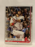 #262 Mitch Moreland Boston Red Sox 2019 Topps Series One Baseball Card