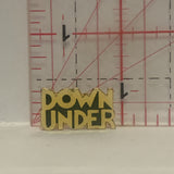 Down Under Lapel Hat Pin