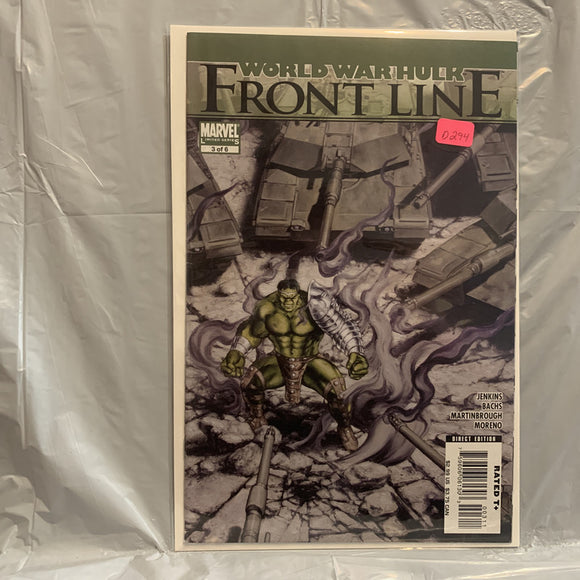 #3 of 6 World War Hulk Front Line Marvel Comics AN 7520