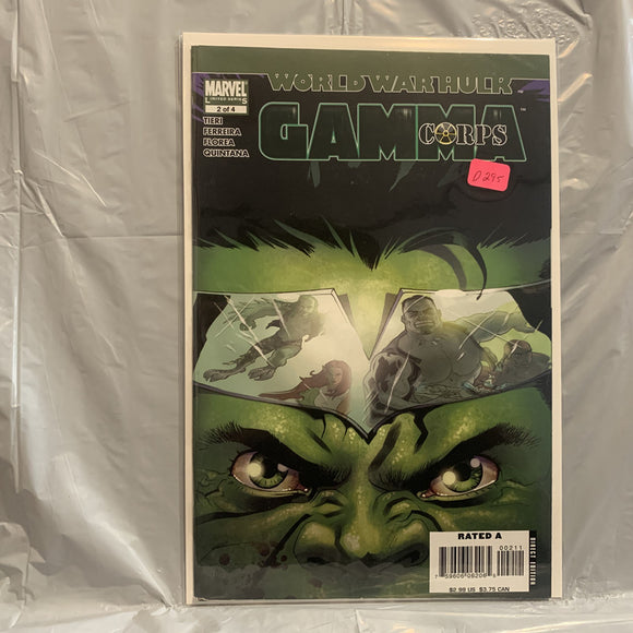 #2 of 4 Gamma Corps World War Hulk Marvel Comics AN 7521