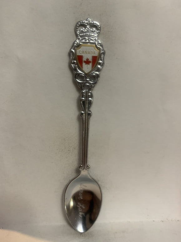Slave Lake Canada Flag Alberta Souvenir Spoon