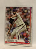 #144 Jake Arrieta Philadelphia Phillies 2019 Topps Series One Baseball Card