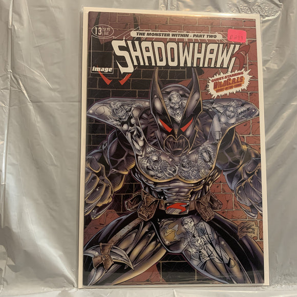 #13 Shadowhawk Guest Starring WildC.A.T.S. The Monster Within Part 2 Image Comics AN 7524
