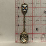 Nova Scotia Crest Emblem Flowers Collectable Souvenir Spoon CL