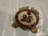 Red Deer Oilmen's 25th Annual Bonspiel 2007 Lapel Hat Pin