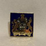 Alberta Coat of Arms Blue Lapel Hat Pin