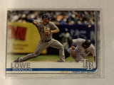 #114 Brandon Lowe Rookie Tampa Bay Rays 2019 Topps Series One Baseball Card