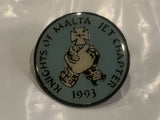 Knights of Malta Jet Chapter 1993 Lapel Hat Pin