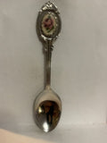 Cross Stitch Rose Souvenir Spoon