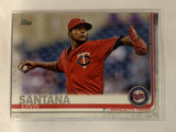 #335 Ervin Santana Minnesota Twins 2019 Topps Series One Baseball Card