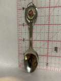 Cross Stitch Rose Souvenir Spoon
