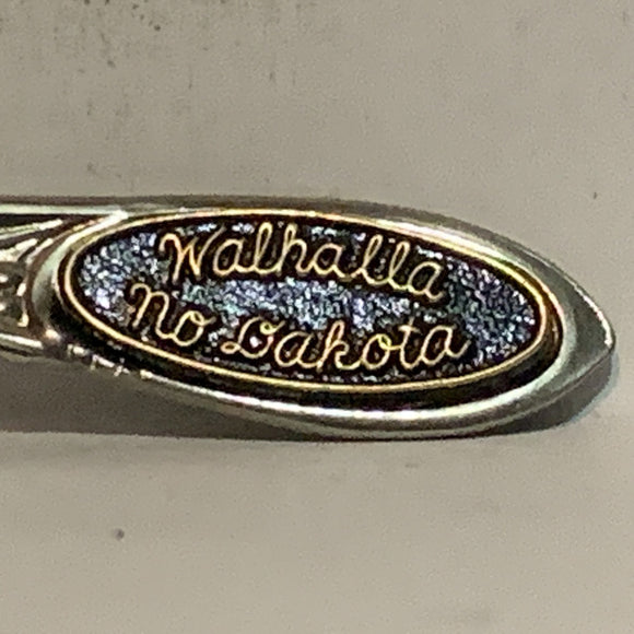 Walhalla North Dakota Collectable Souvenir Spoon CL