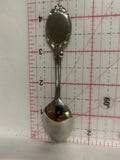 Cross Stitch Rose Souvenir Spoon