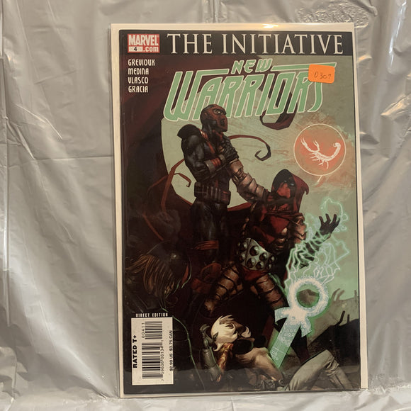 #4 New Warriors The Initiative Marvel Comics AN 7532