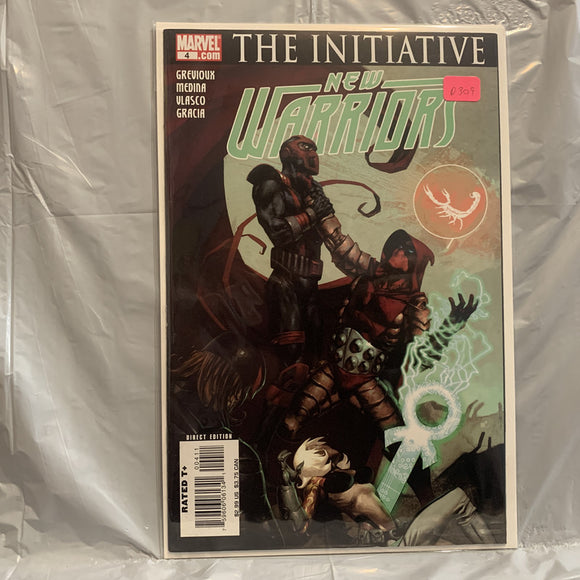 #4 New Warriors The Initiative Marvel Comics AN 7534