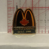 Mcdonalds Outstanding Q.S.C. 1999 Canada Lapel Hat Pin