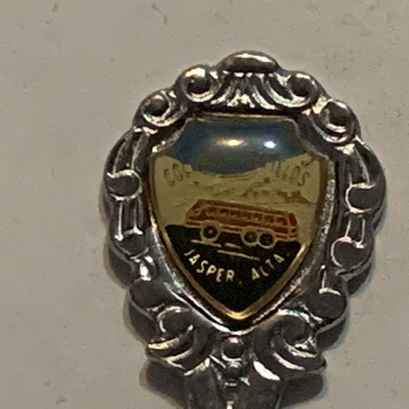Cloumbia Icefields Jasper Alta Alberta Collectable Souvenir Spoon CM