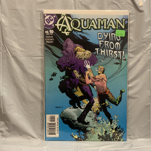 #10 Aquaman Dying From Thirst DC Comics AO 7541