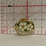 British Columbia Dogwood Flower Lapel Hat Pin