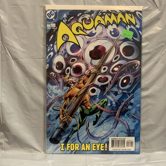 #18 Aquaman I For An Eye DC Comics AO 7544