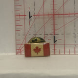 Canadian Flag Lapel Hat Pin