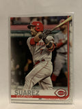 #29 Eugenio Suarez Cincinnati Reds 2019 Topps Series One Baseball Card