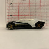 White  Split Vision Hot Wheels Diecast Cars CE