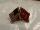 USA Shriners International Friendship Flag Lapel Hat Pin