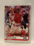 #225 Yadier Molina St Louis Cardinals 2019 Topps Series One Baseball Card
