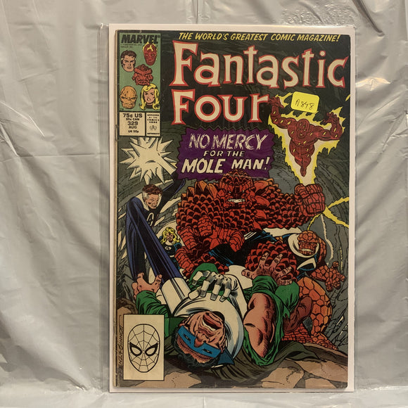 #329 Fantastic Four No Mercy for the Mole Man Marvel Comics AO 7547
