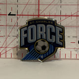 St Charles Force Soccer Lapel Hat Pin