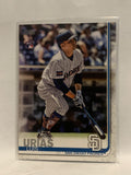 #192 Luis Urias Rookie San Diego Padres 2019 Topps Series One Baseball Card
